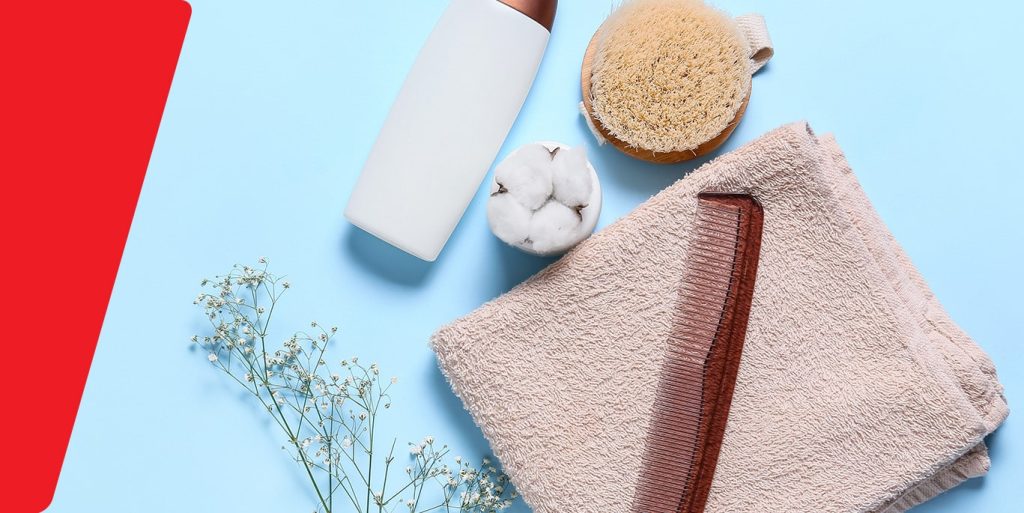 Soluções de higiene pessoal?>