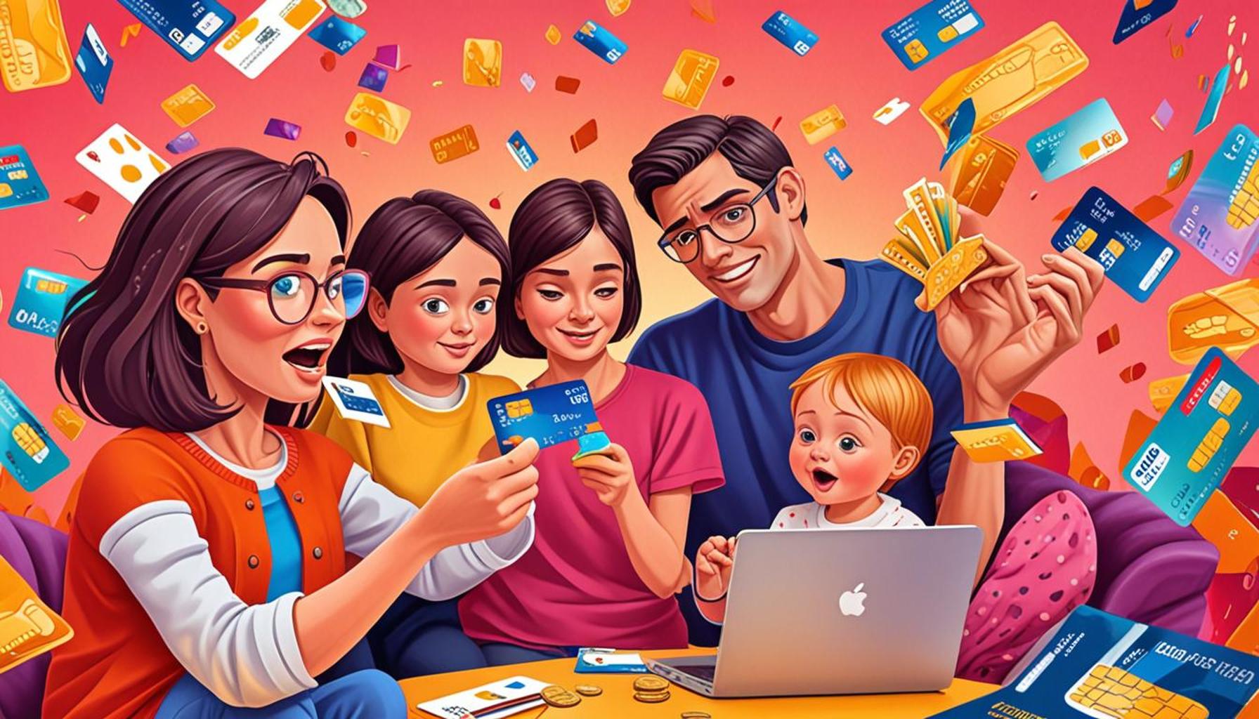 The impacts of excessive credit card use on the financial health of families