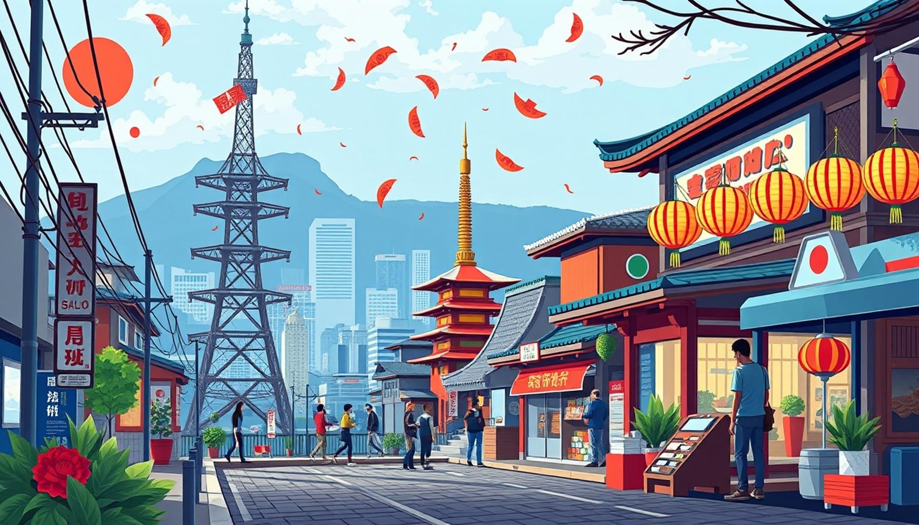 日本におけるeコマースの台頭と伝統的小売業への影響